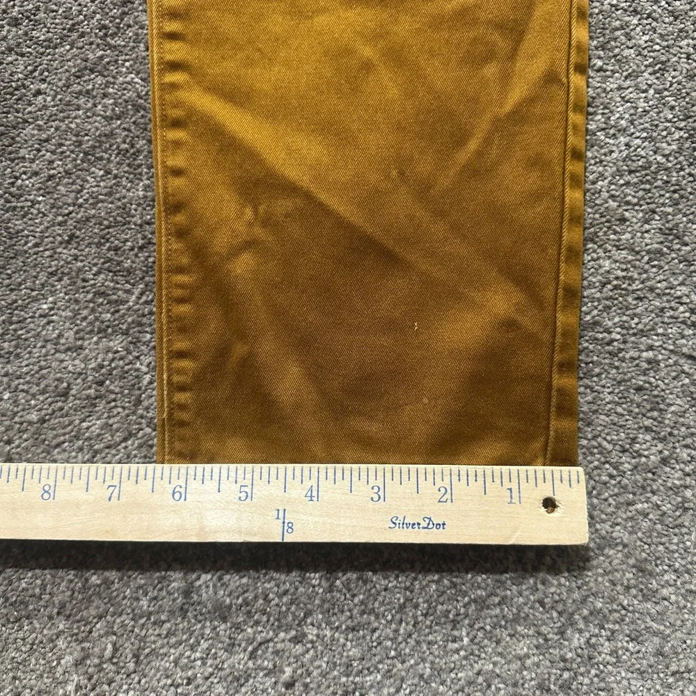 Levis‎ Chino Pants Men 29X32 Brown Slim Straight Preppy Cotton Everyday Casual